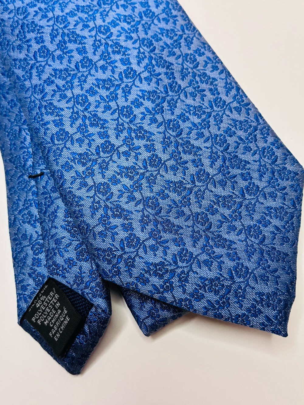 NEW Michael Kors Men's Linley Floral Silk Blend Tie Blue One Size NWT